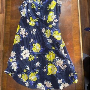 Floral Navy Dress